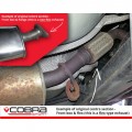 FD60 Cobra Sport Ford Fiesta Mk7 Zetec S 2008-13 Cat Back System (Flex Type), Cobra Sport, FD60